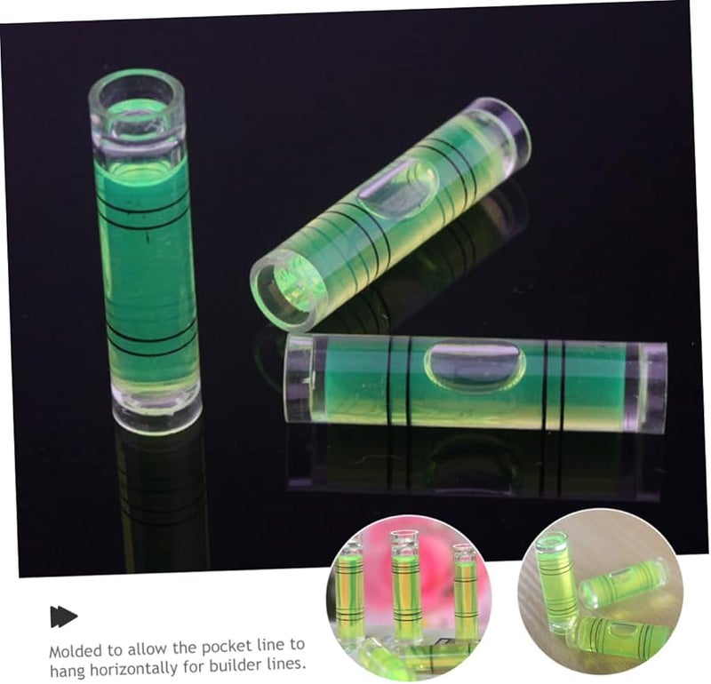 Uonlytech 100 قطعة مجموعة مستوى الفقاعة حجم صغير تصميم متين للاستخدام المنزلي وتأطير الصور - Image 3